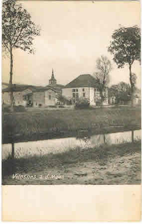 Fieldpost card Vilosnes France 22.Reserve-Division 1916