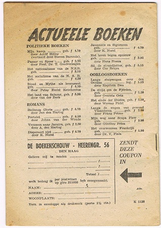 Voor het te laat is. Max Blokzijl Dutch NS propaganda booklet #3 - Image 3