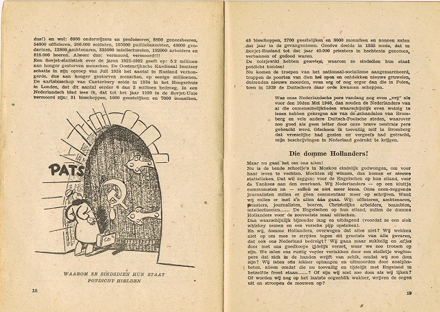 Voor het te laat is. Max Blokzijl Dutch NS propaganda booklet #2 - Image 3