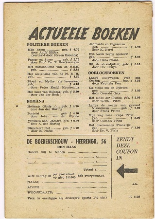 Voor het te laat is. Max Blokzijl Dutch NS propaganda booklet #2 - Image 4
