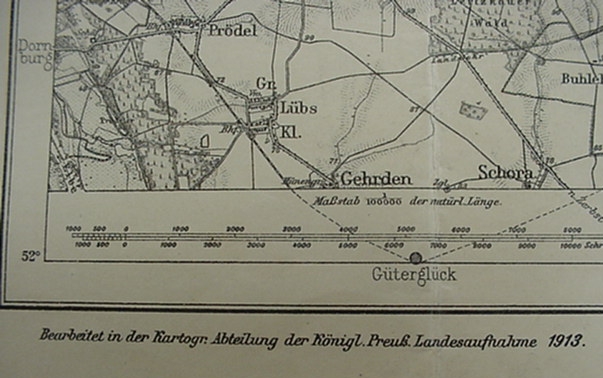 Map 1913 Truppenübungsplatz Alten-Grabow - Image 2