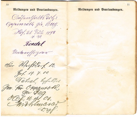 Ersatzreserve Pass Pioneer Eisenbahn 1917 - Image 5