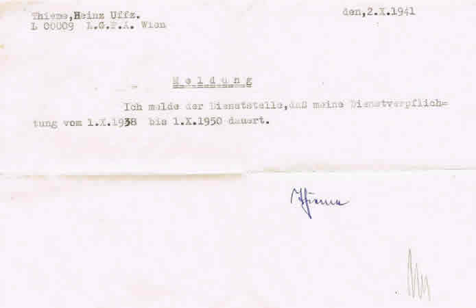 Document NCO Wetter-Erkundungs-Staffel 76 Russia 1941