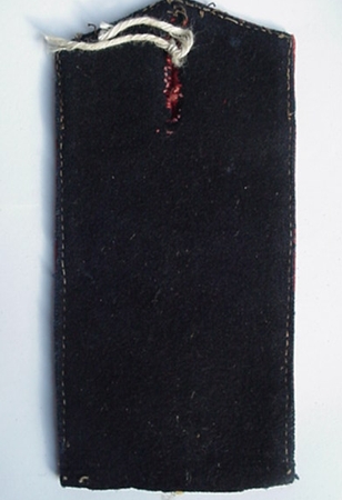Shoulder board regimental number 20 yellow on red - Image 2
