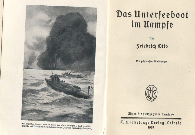 Book 1915 Das Unterseeboot im Kampfe - Image 2