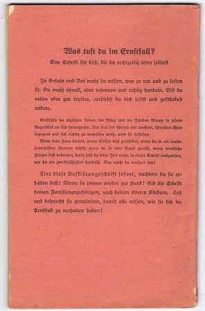 Instructions booklet German citizens Reichsführer SS 1940 #2 - Image 3
