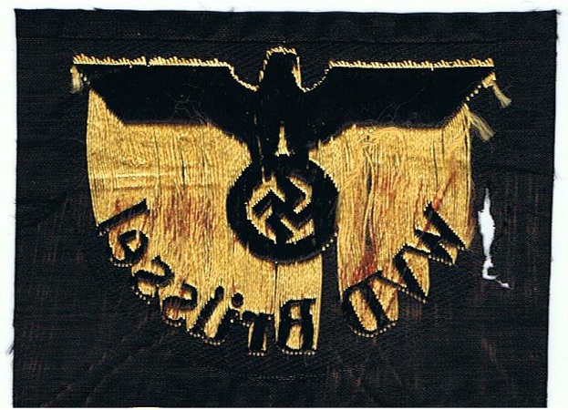 Reichsbahn sleeve insignia WVD Brussel Belgium - Image 2