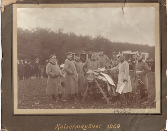 Two photos Emperor Wilhelm-II one signed by him