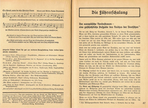 HJ DJ booklet Christmas 1940 Schulungsdienst der Hitler-Jugend - Image 3