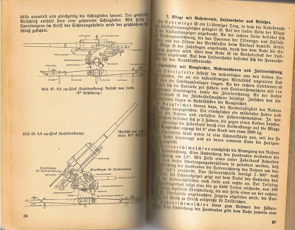 FLAK gunner manual Handbuch für den Flakartilleristen 1940 - Image 5