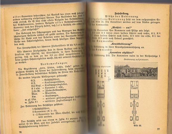 FLAK gunner manual Handbuch für den Flakartilleristen 1940 - Image 6