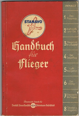 Handbuch für Flieger 1936 general pilots manual