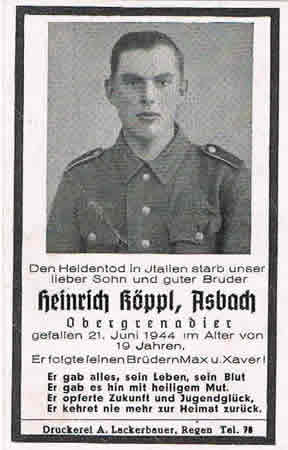 Obergrenadier 1944 Italy Pomezia