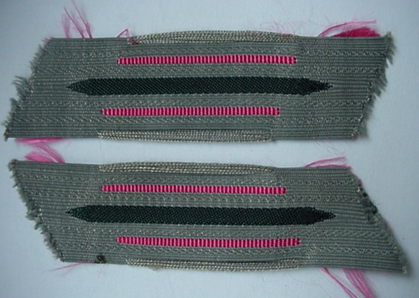 Pair collar patches M43 Panzer enlisted men