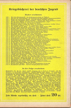 Kriegsbücherei der Deutschen Jugend Heft 42 Oslo Norway - Image 3