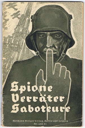 Spione Verräter Saboteure - Oberkommndo der Wehrmacht 1938