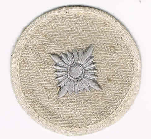 Rank insignia Oberschütze herringbone type white tunic