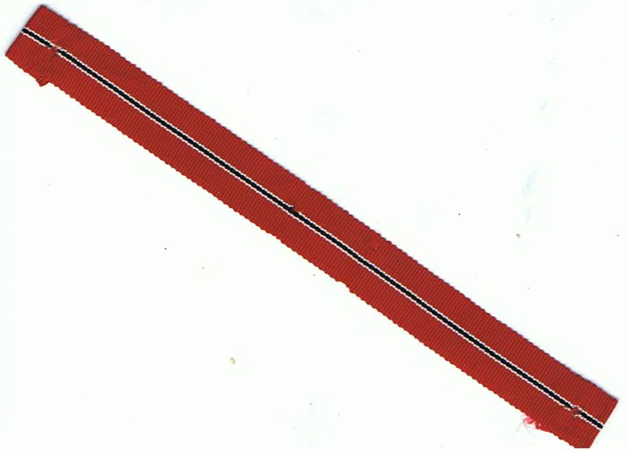 Small ribbon Ostmedaille for field bars