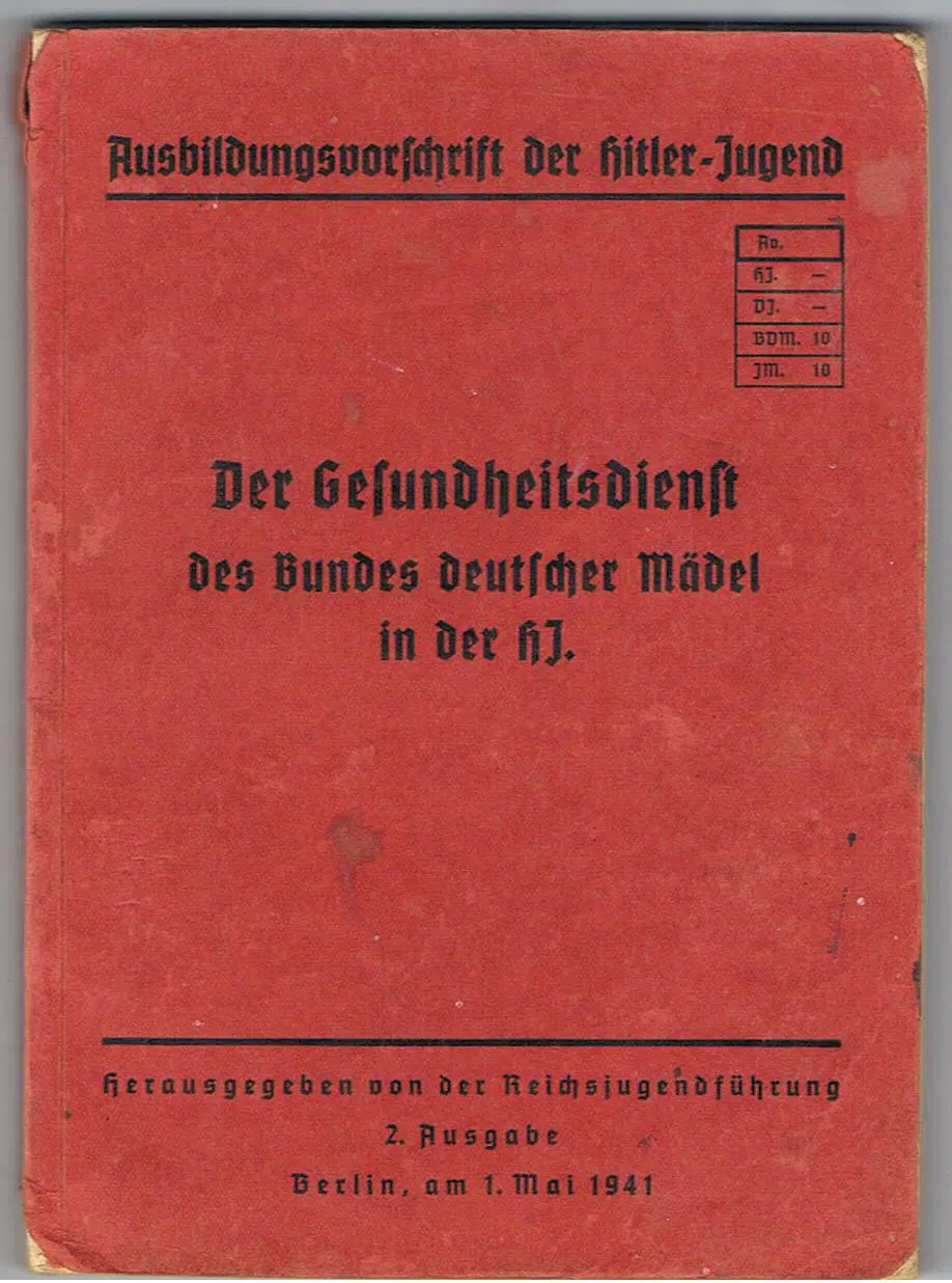 BDM medical manual Gesundheitsdienst 1941
