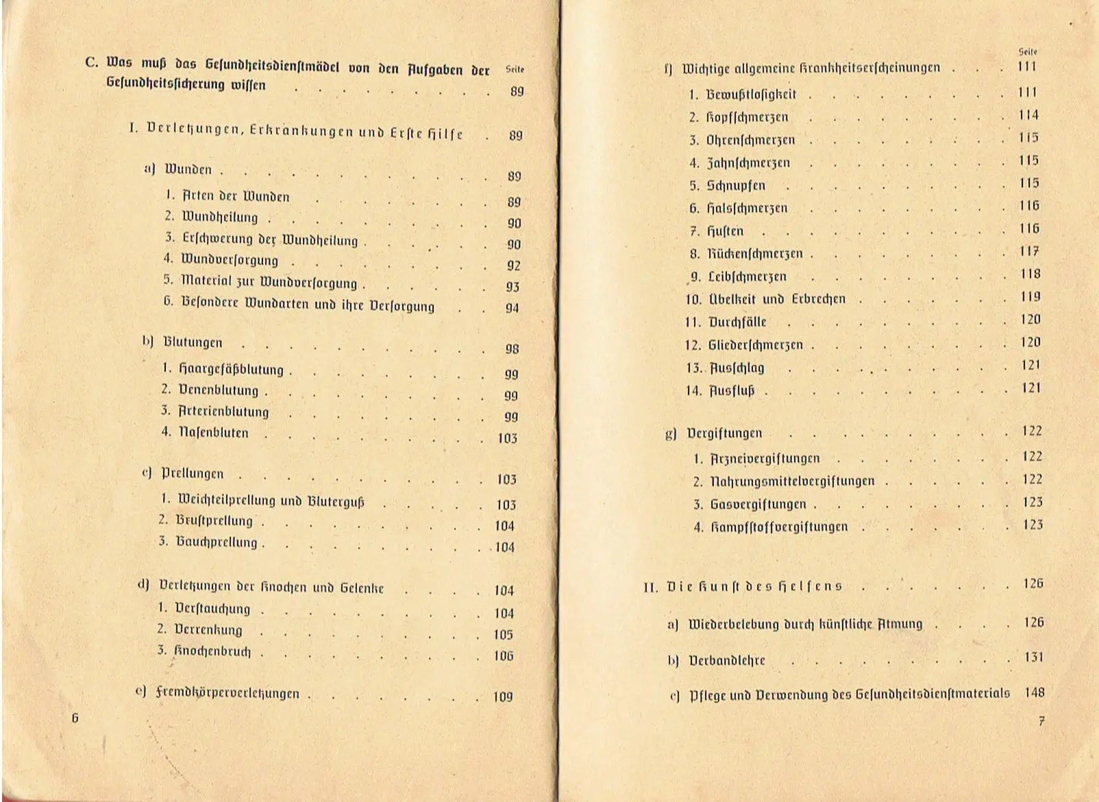 BDM medical manual Gesundheitsdienst 1941 - Image 4