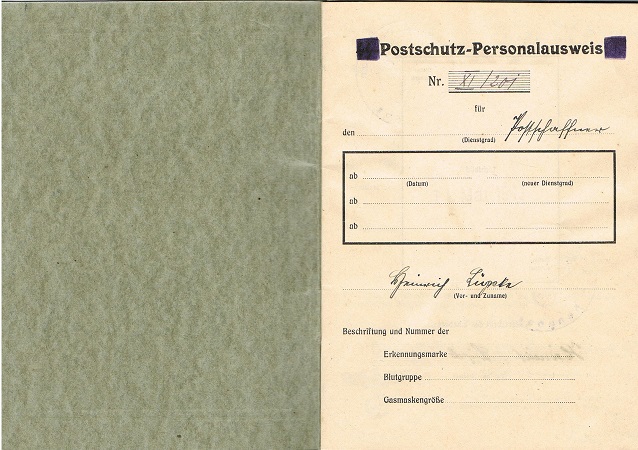 SS-Postschutz and SA group postman Hannover 1935-1944 - Image 3