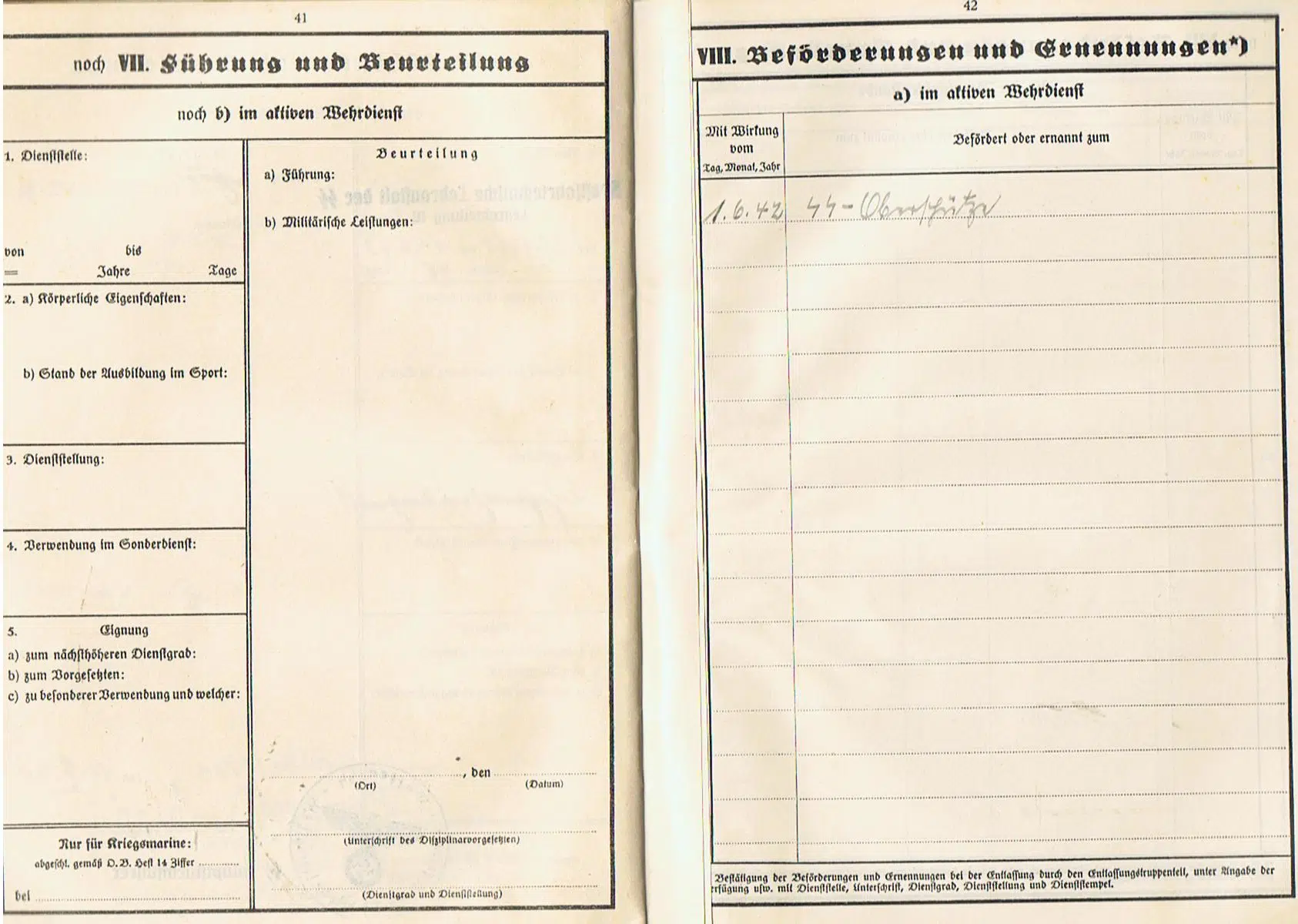 Wehrstammbuch SS-Oberschütze SS-Panzergrenadier-Division Hitler Jugend - Image 14