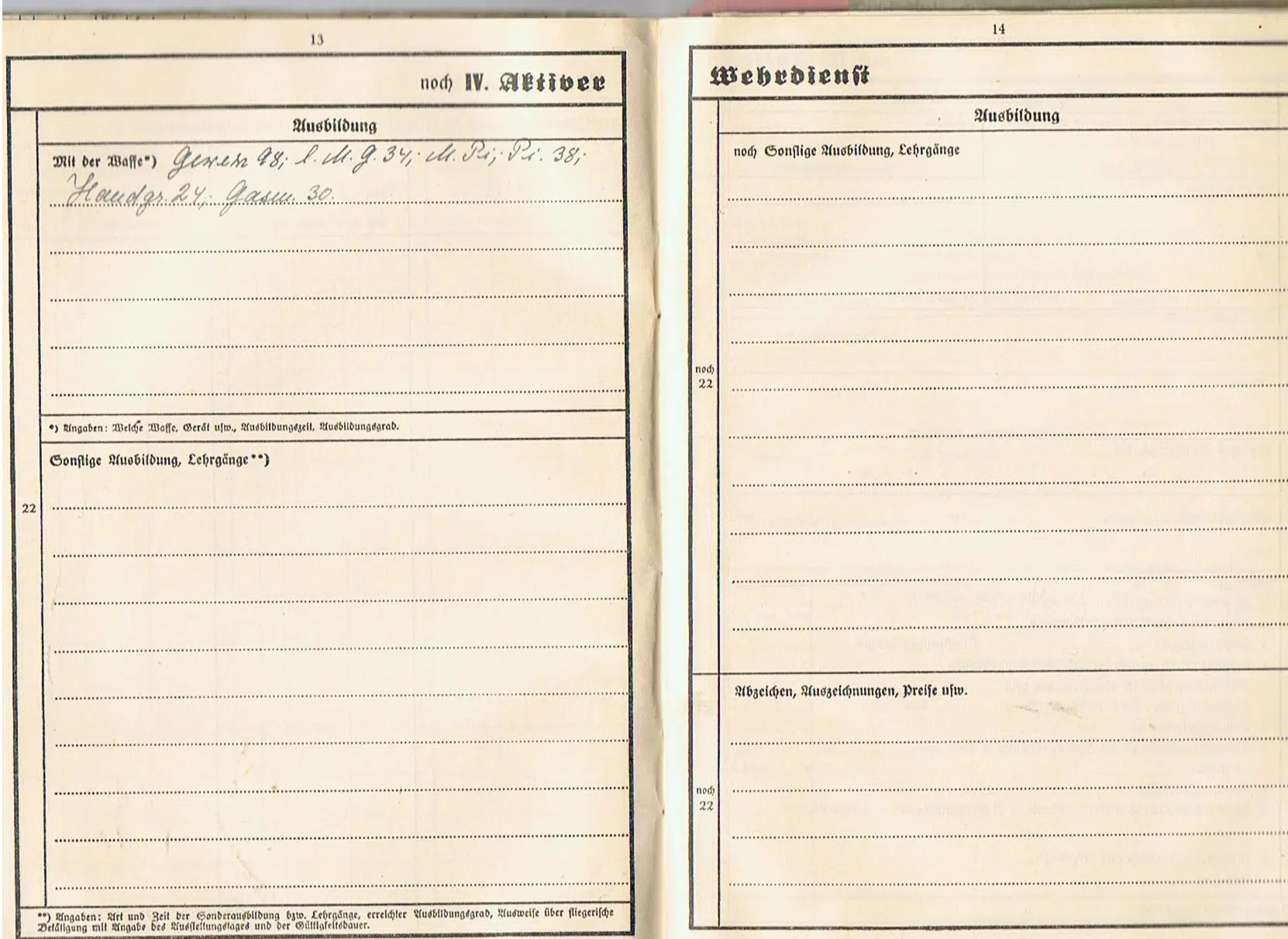 Wehrstammbuch SS-Oberschütze SS-Panzergrenadier-Division Hitler Jugend - Image 7