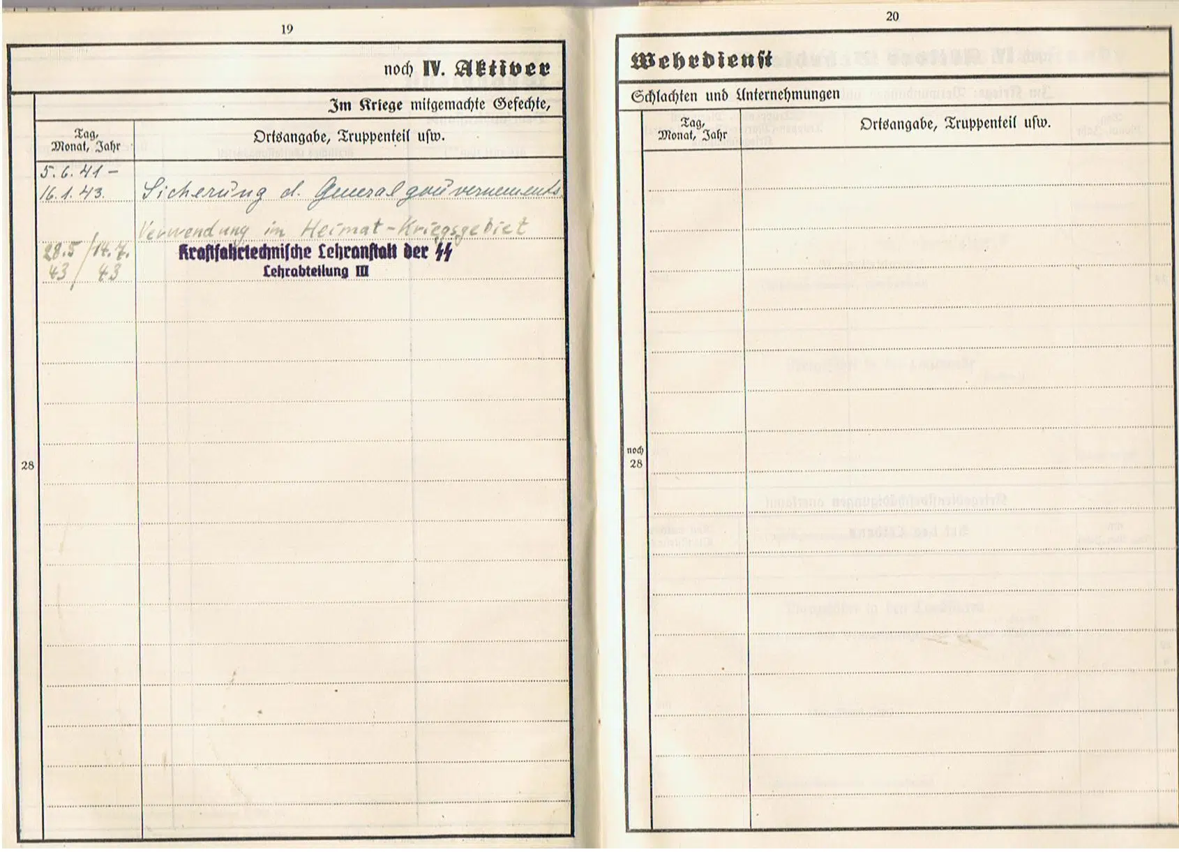 Wehrstammbuch SS-Oberschütze SS-Panzergrenadier-Division Hitler Jugend - Image 8