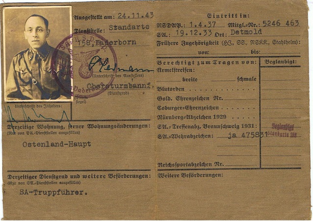 SA grouping Marine SA Detmold SA-Obertruppführer Paderborn - Image 3