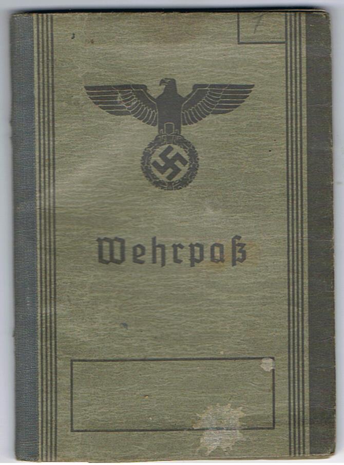 Wehrpass Gefreiter Jäger-Regiment 8.Jäger-Division KIA 1944 Latvia Walk EK2