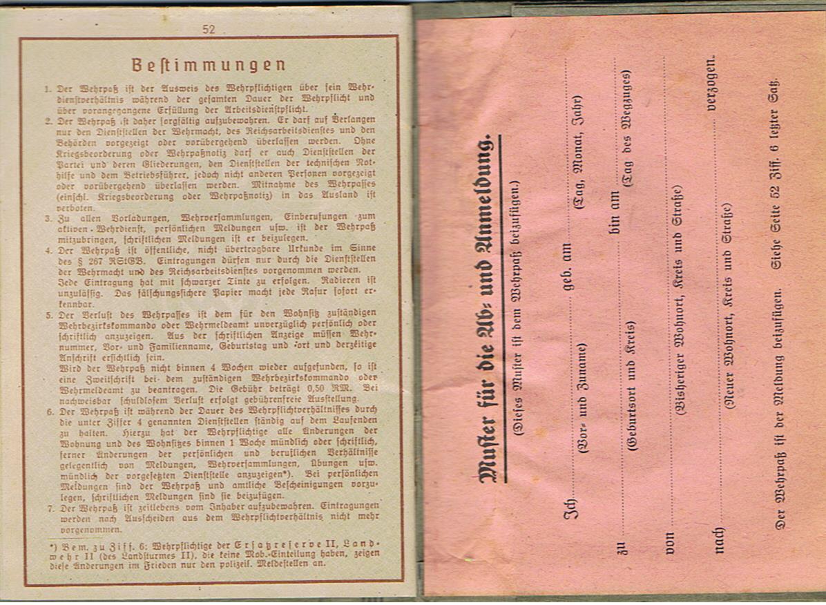 Wehrpass Gefreiter Jäger-Regiment 8.Jäger-Division KIA 1944 Latvia Walk EK2 - Image 12