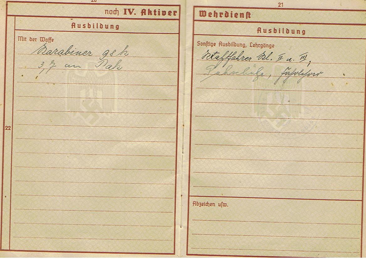 Wehrpass group Obegrefreiter 17.Panzer-Division KIA 1942 Russia - Image 11