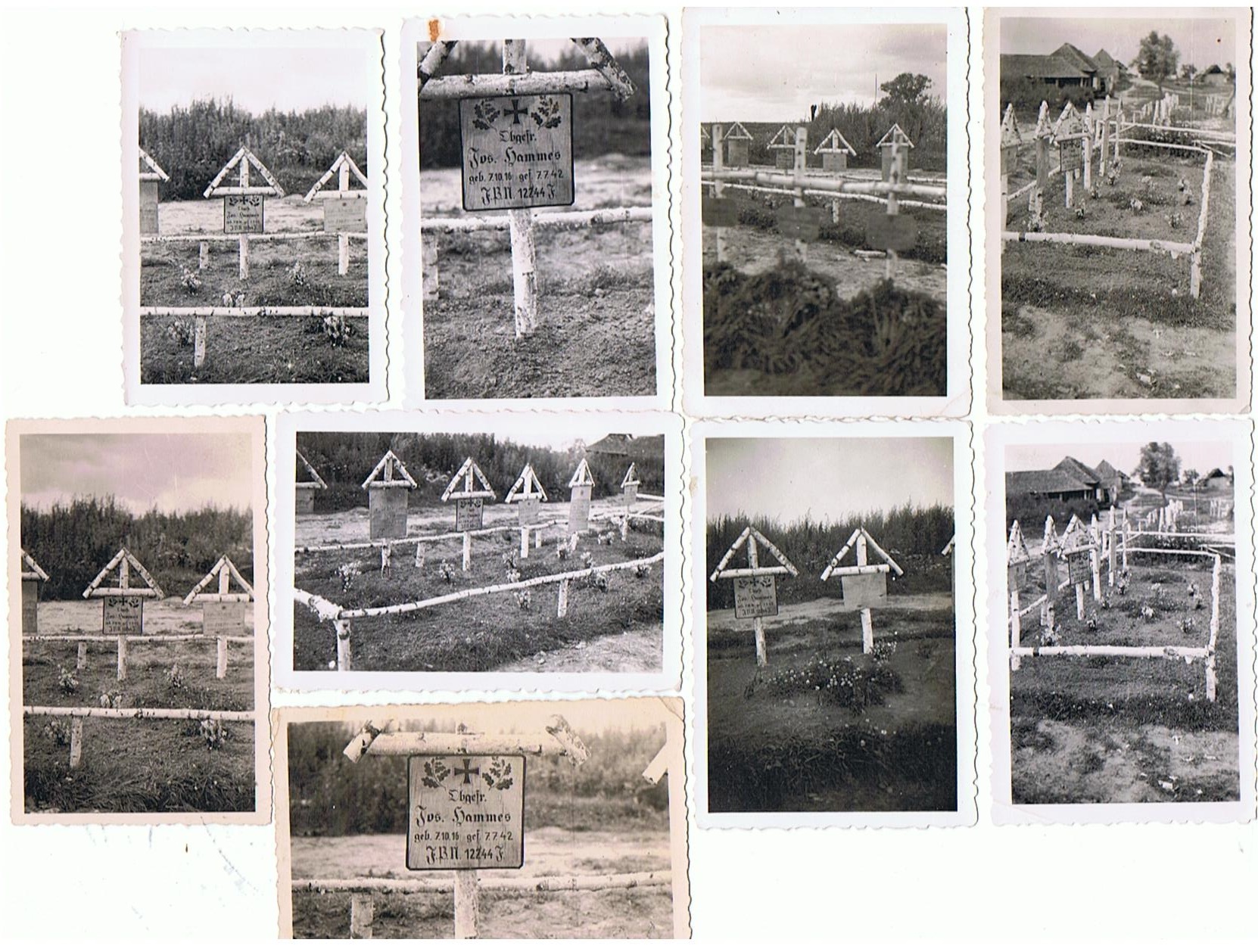 Wehrpass group Obegrefreiter 17.Panzer-Division KIA 1942 Russia - Image 2
