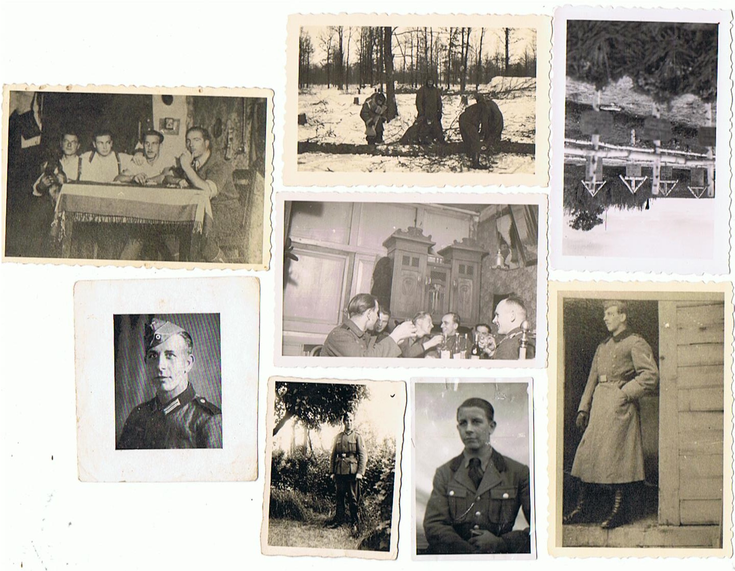 Wehrpass group Obegrefreiter 17.Panzer-Division KIA 1942 Russia - Image 3
