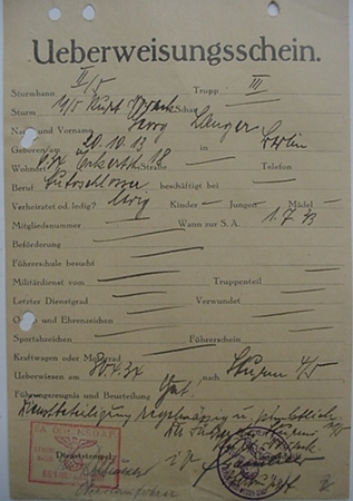 SA grouping Horst Wessel 16 documents - Image 6