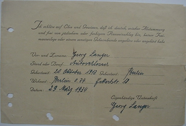 SA grouping Horst Wessel 16 documents - Image 7