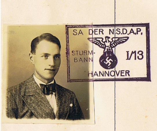 DRL Sports badge booklet SA Sturmbann Hannover 1934 - Image 3