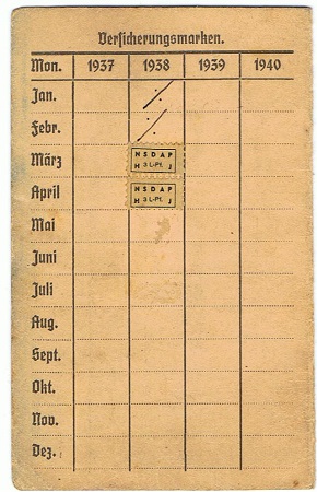 DJ memberships pass HJ Bann 138 Siegen - Wittgenstein 1938-1940 - Image 3
