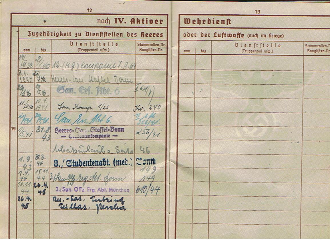 Group Unterarzt doctor 26.Infanterie-Division France military hospitals Germany - Image 13