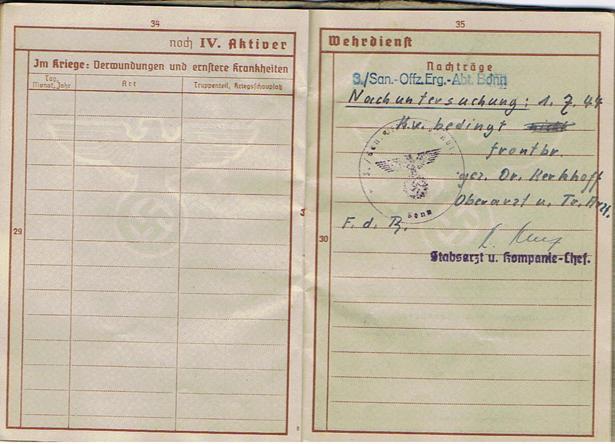Group Unterarzt doctor 26.Infanterie-Division France military hospitals Germany - Image 18