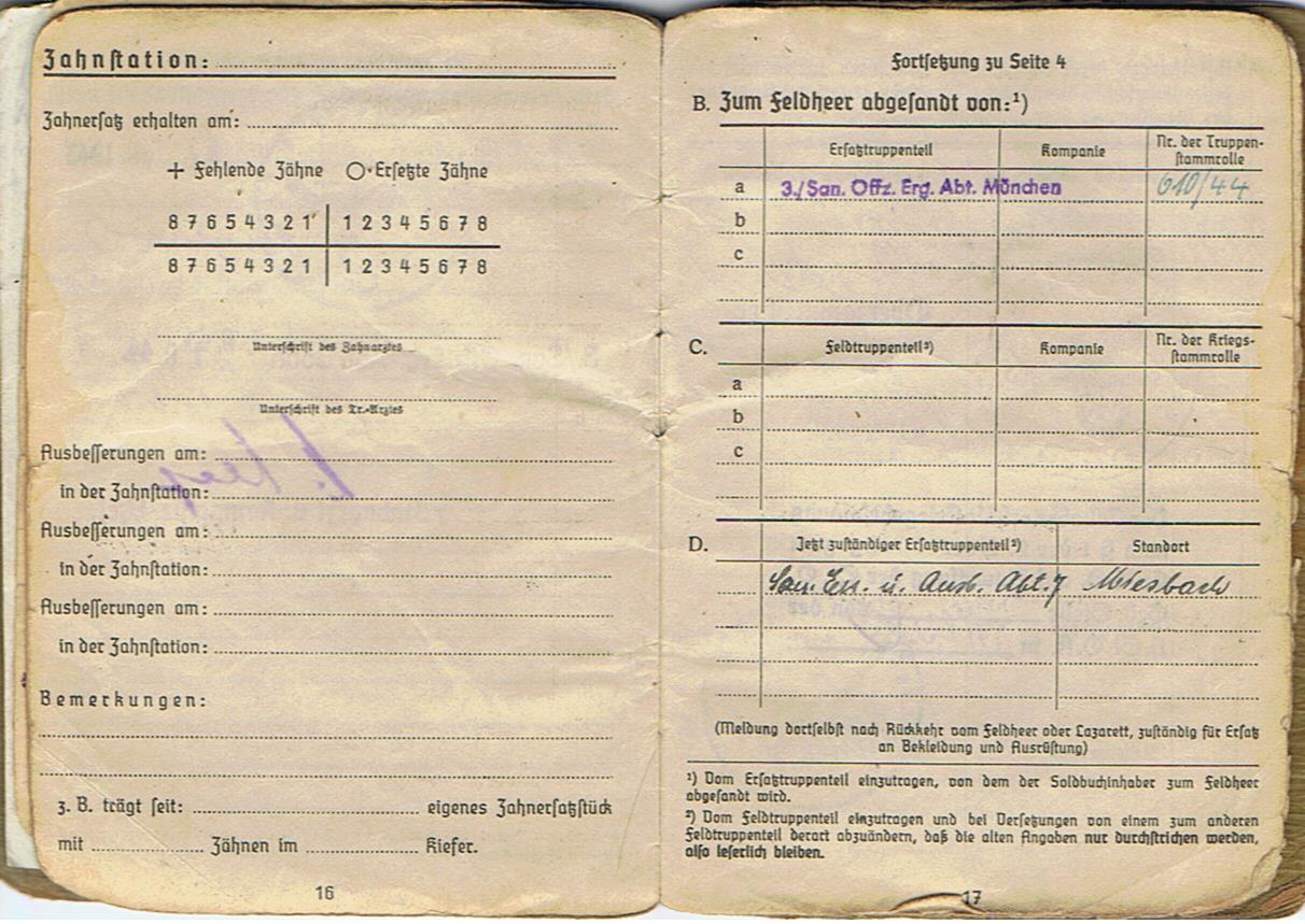 Group Unterarzt doctor 26.Infanterie-Division France military hospitals Germany - Image 28