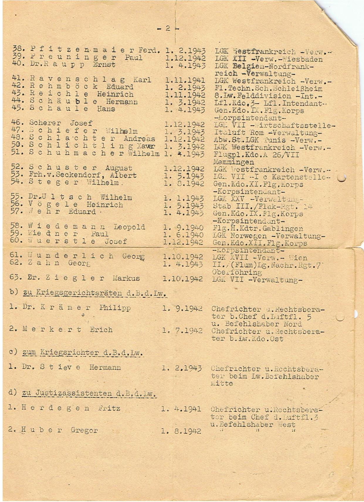 Group Regierungsrat weather station commander Luftwaffe airfields France Germany - Image 13
