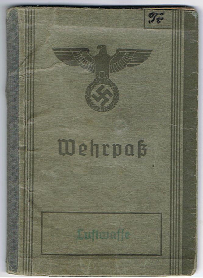 Group Regierungsrat weather station commander Luftwaffe airfields France Germany - Image 2
