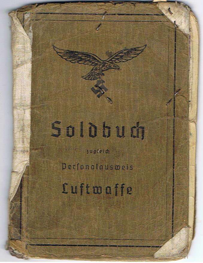 Group Regierungsrat weather station commander Luftwaffe airfields France Germany - Image 26