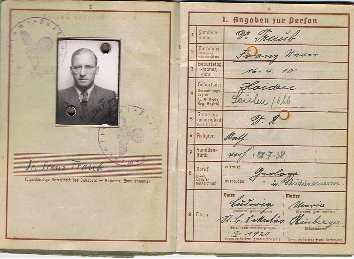 Group Regierungsrat weather station commander Luftwaffe airfields France Germany - Image 4