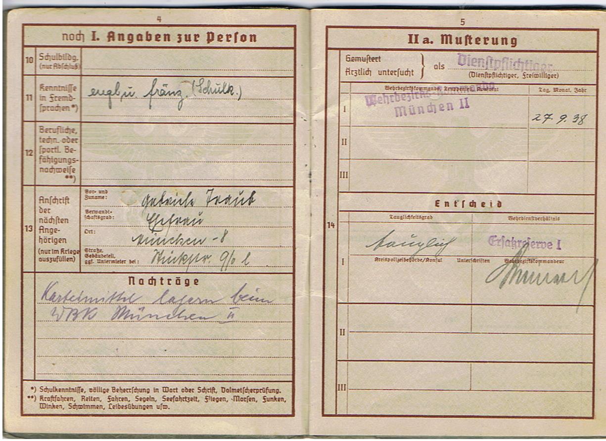Group Regierungsrat weather station commander Luftwaffe airfields France Germany - Image 5