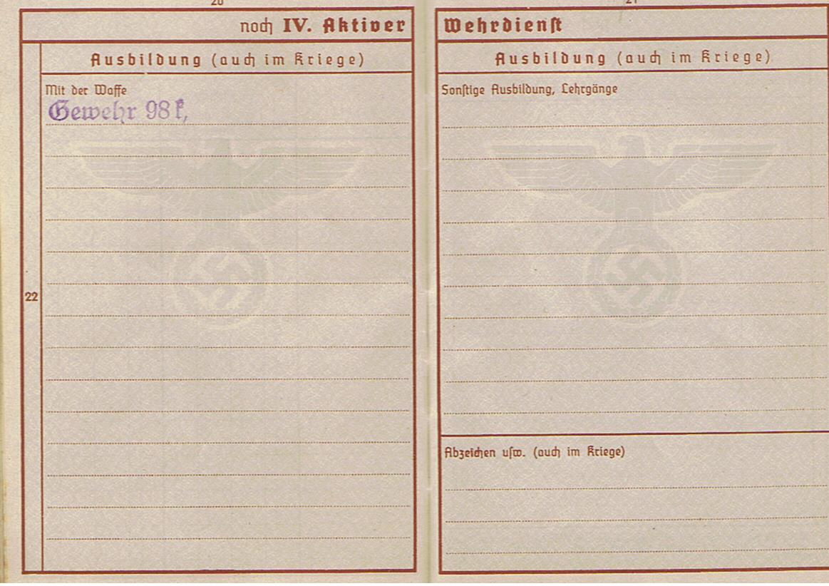 Wehrpass Schütze IR670 371.Infanterie-Division KIA 1942 Southern Russia - Image 11