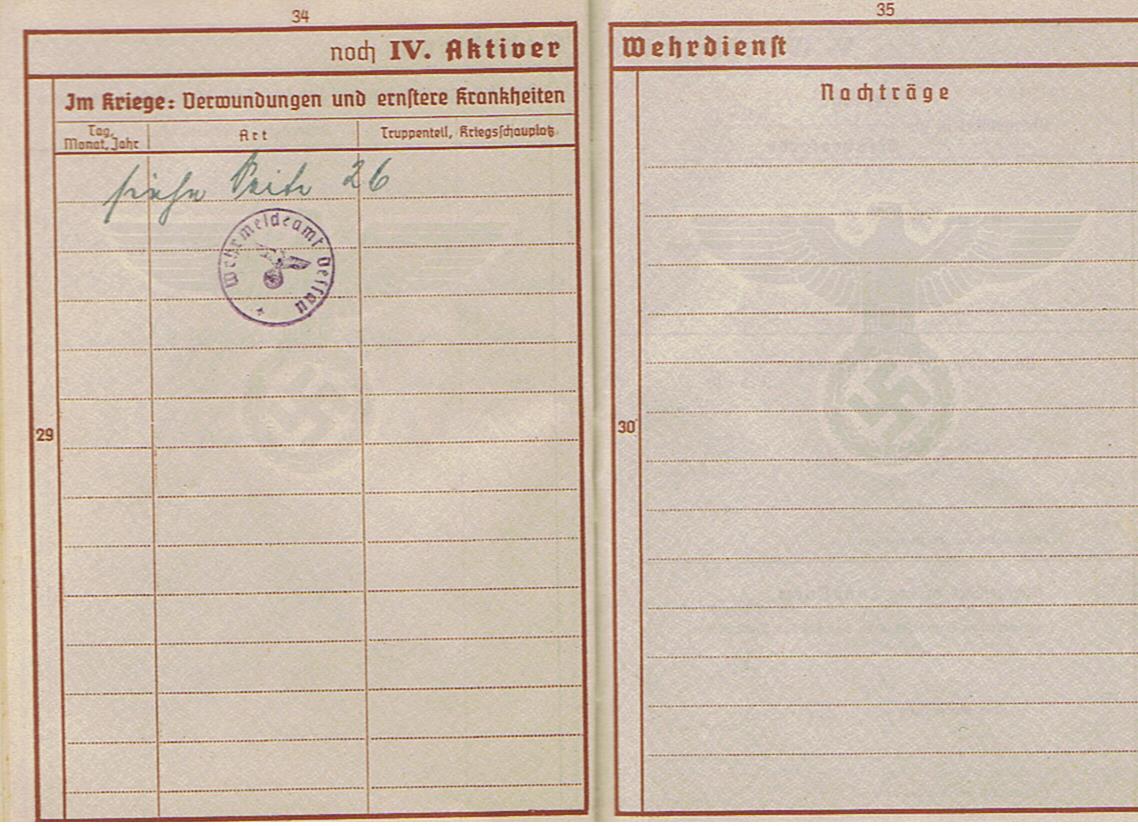 Wehrpass Schütze IR670 371.Infanterie-Division KIA 1942 Southern Russia - Image 14