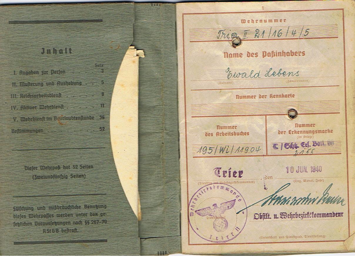 Wehrpass Schütze IR670 371.Infanterie-Division KIA 1942 Southern Russia - Image 5