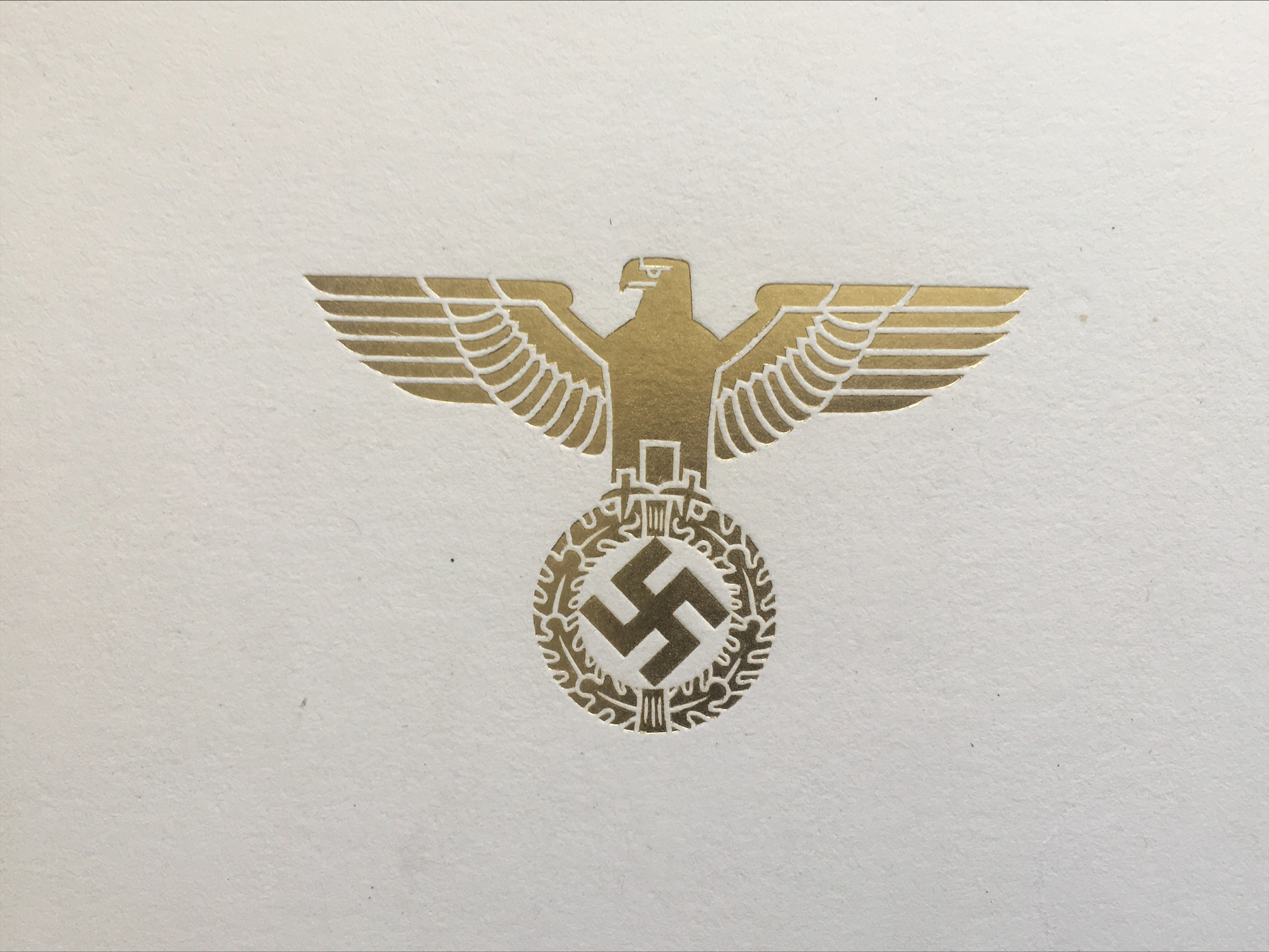 Deutscher Adlerorden merit medal of the German Eagle for Spanish soldier 1939 - Image 4
